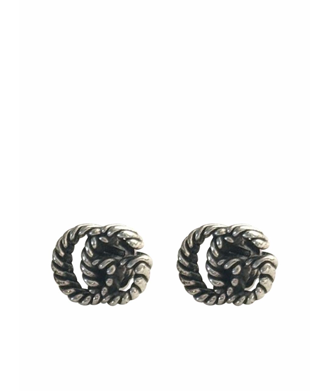 GUCCI Серебряные серебряные серьги, фото 1