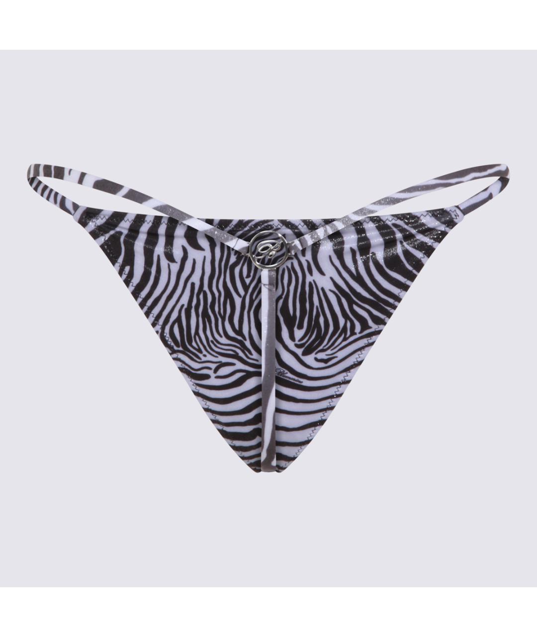 BLUMARINE Мульти полиэстеровый купальник, фото 2