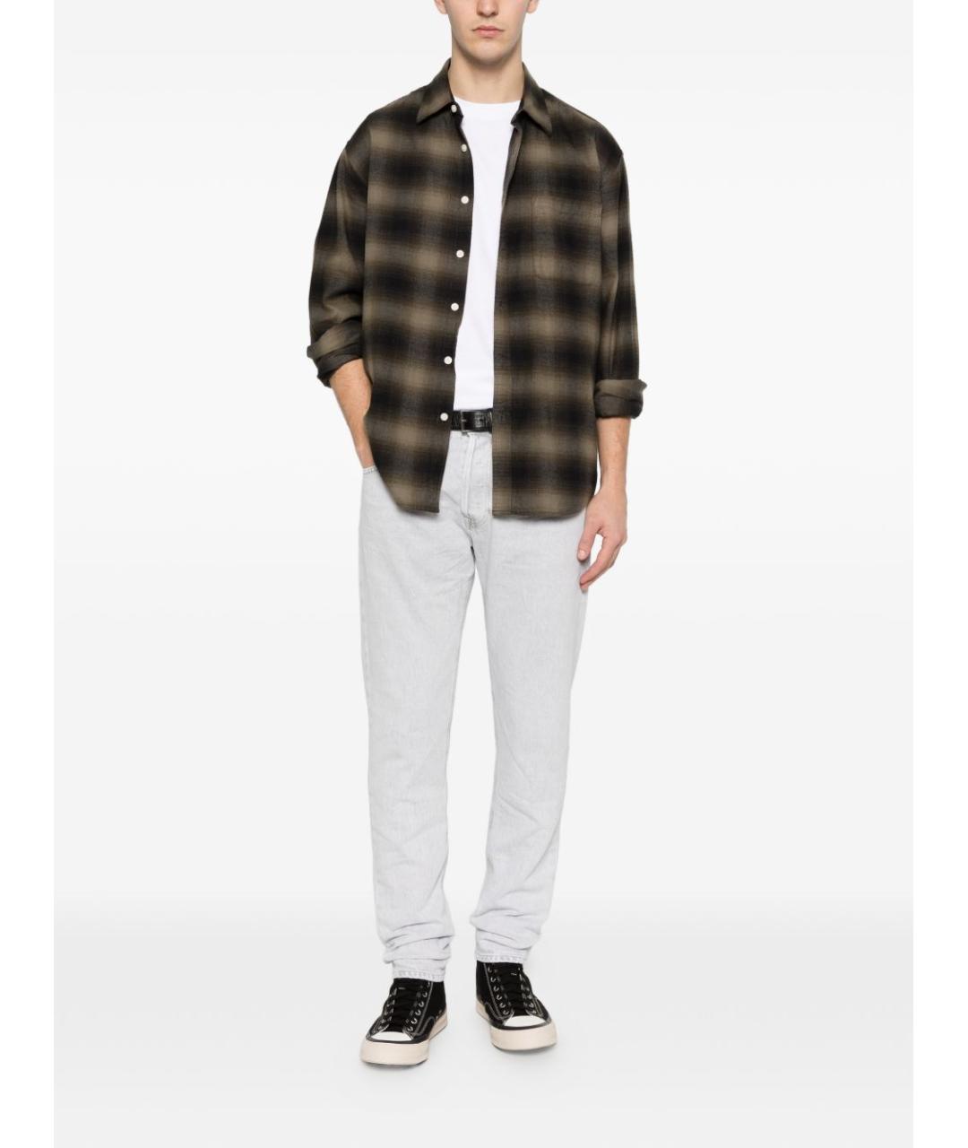 DONDUP Серые хлопковые прямые джинсы, фото 2