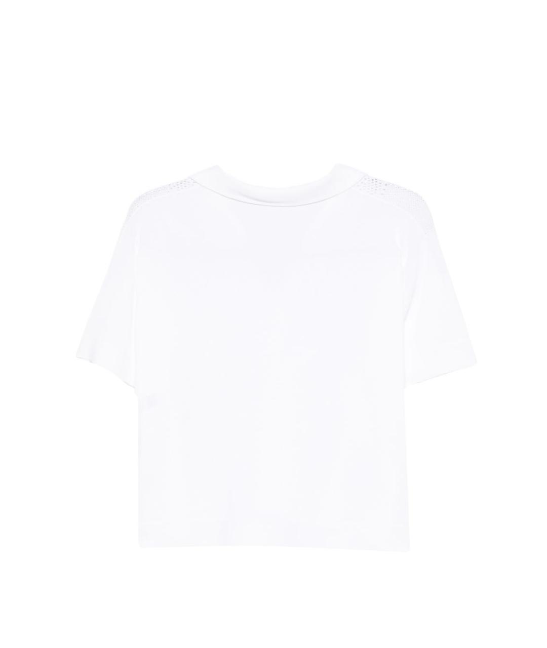 D.EXTERIOR Белая вискозная футболка, фото 3