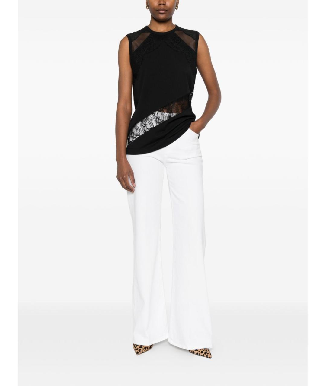 DONDUP Белые хлопковые прямые джинсы, фото 4