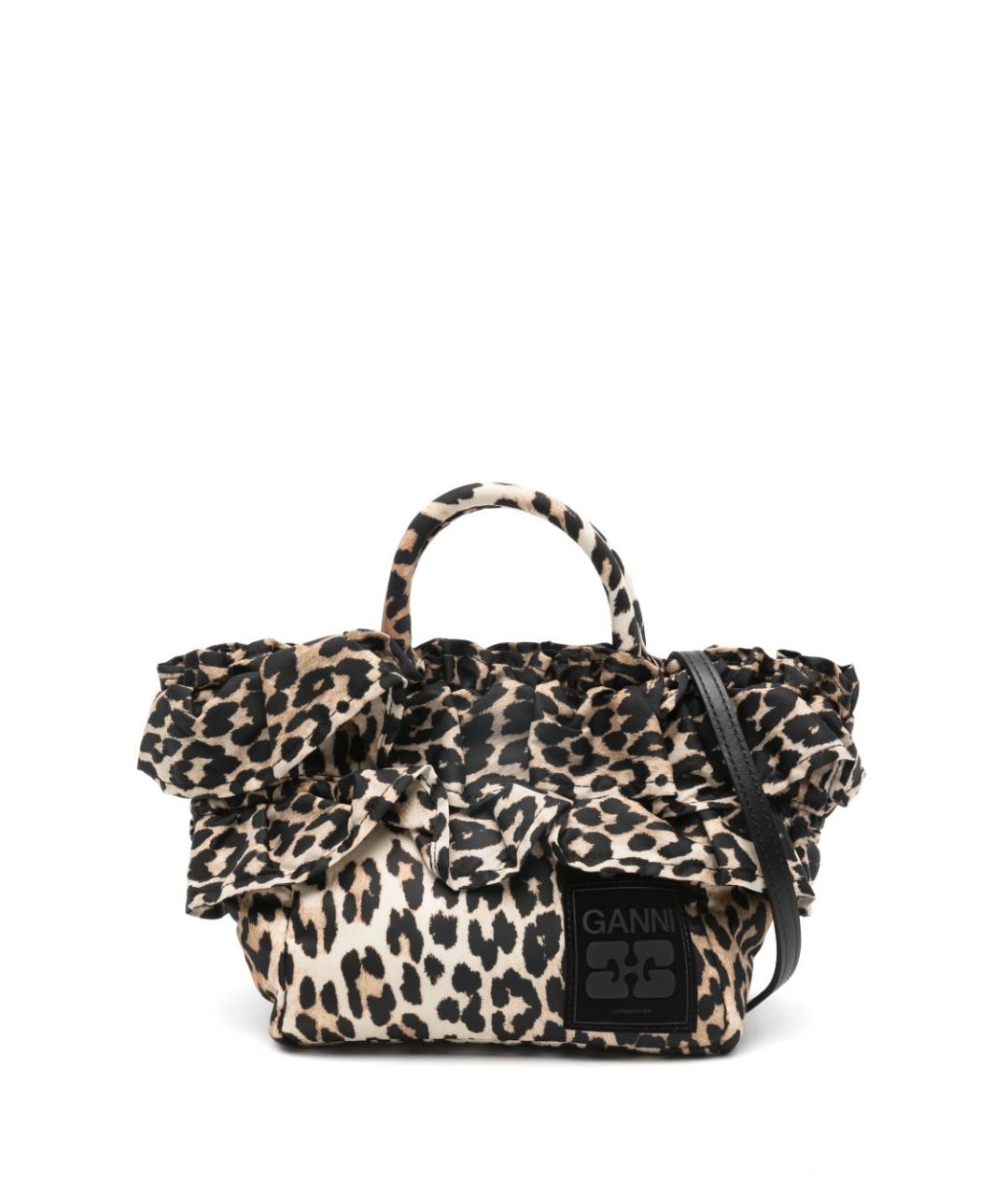 GANNI Мульти синтетическая сумка тоут, фото 1