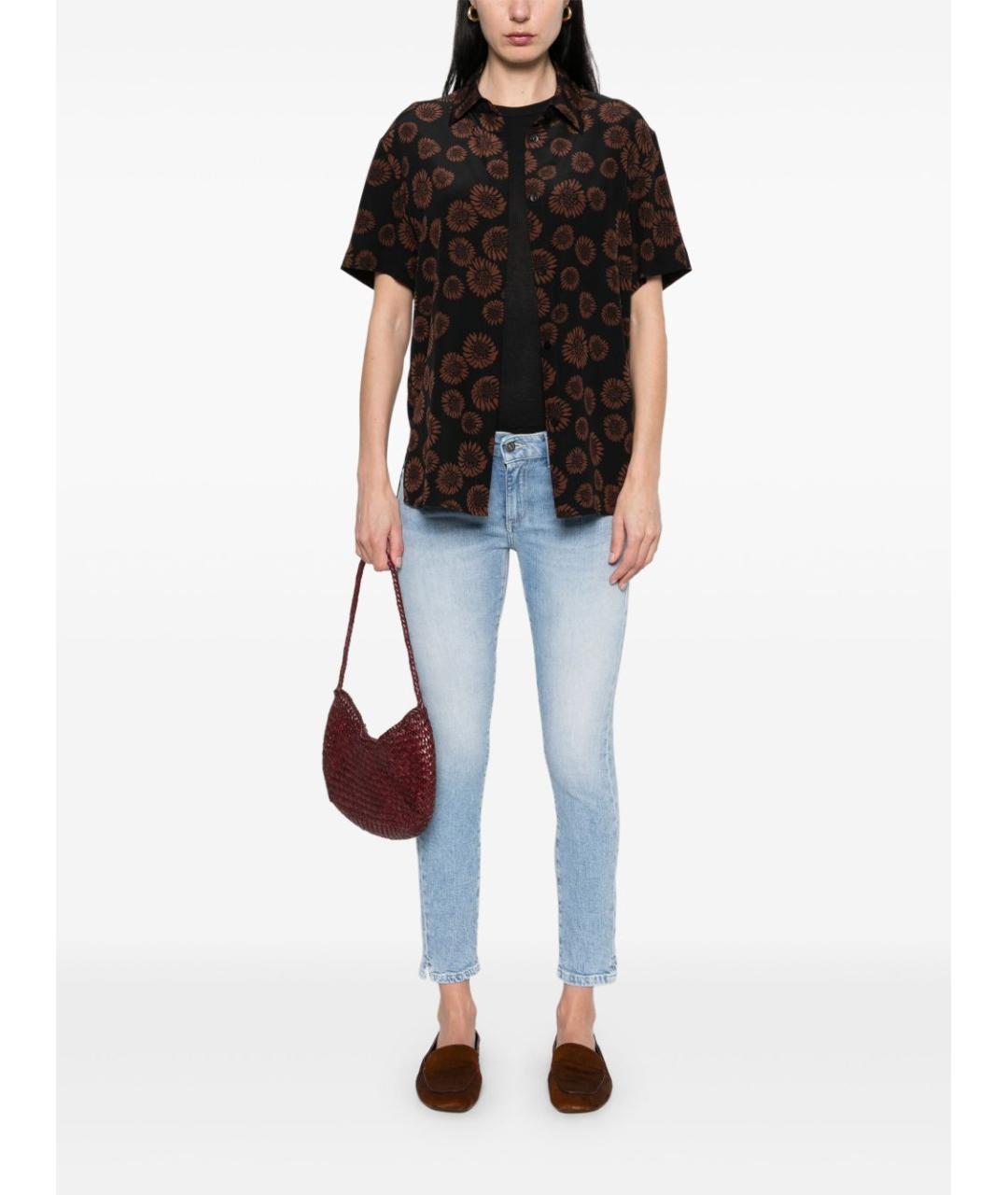 DONDUP Голубые хлопковые джинсы слим, фото 5