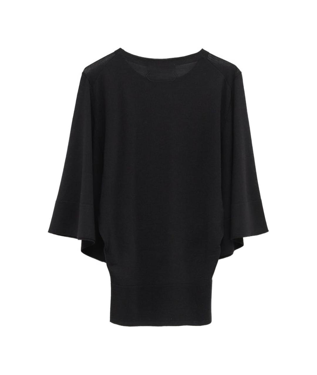 JACQUEMUS Черная шерстяная футболка, фото 2