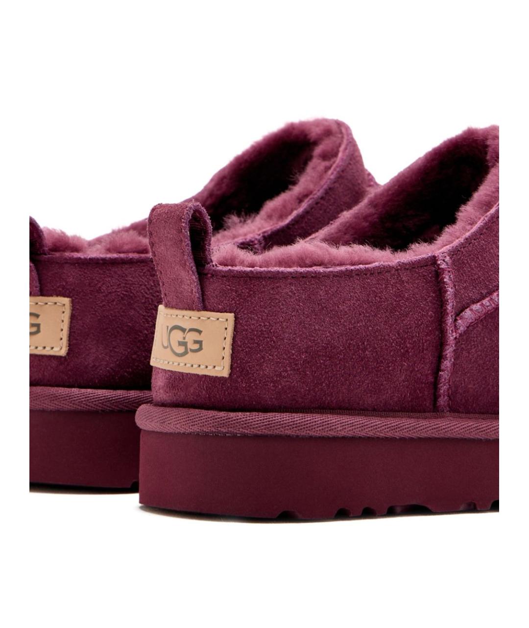 UGG AUSTRALIA Розовые нубуковые ботинки, фото 2