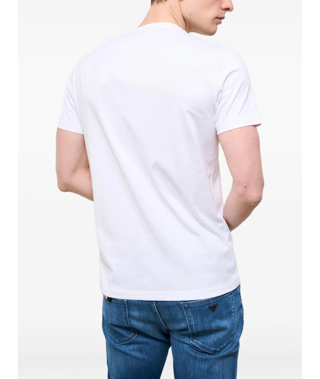DONDUP Белая хлопковая футболка, фото 5