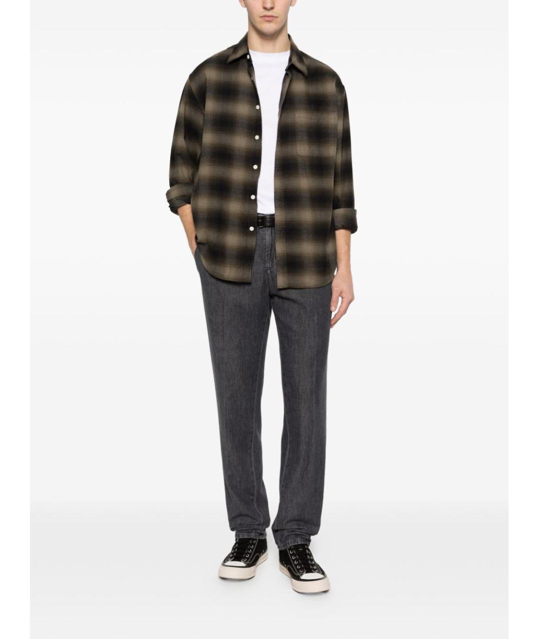 DONDUP Черные хлопковые повседневные брюки, фото 3