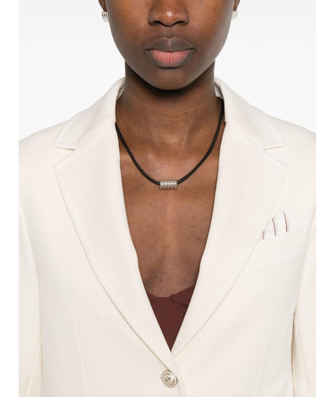 CIRCOLO 1901 Белый хлопковый жакет/пиджак, фото 2