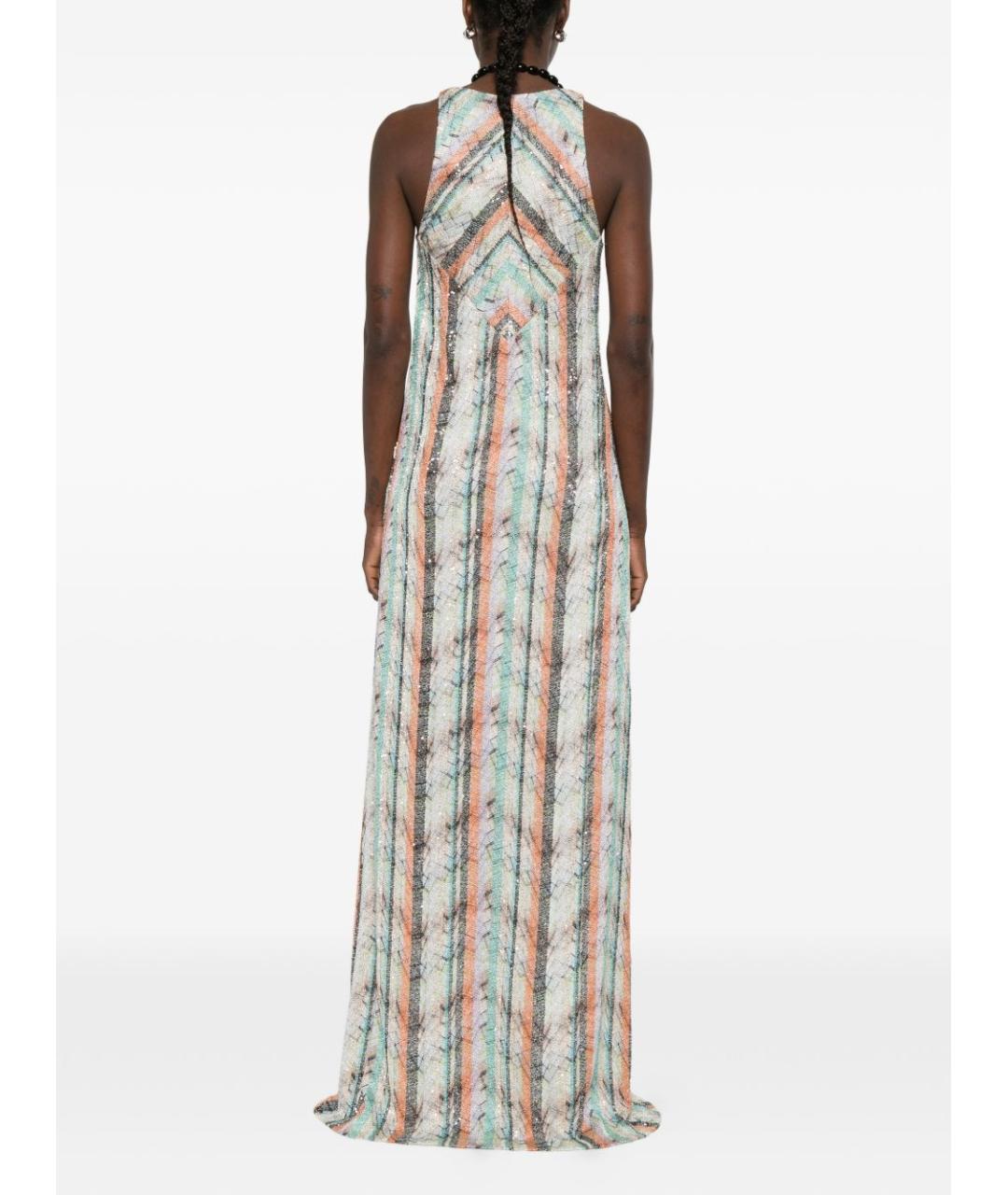 MISSONI Мульти вискозное повседневное платье, фото 5