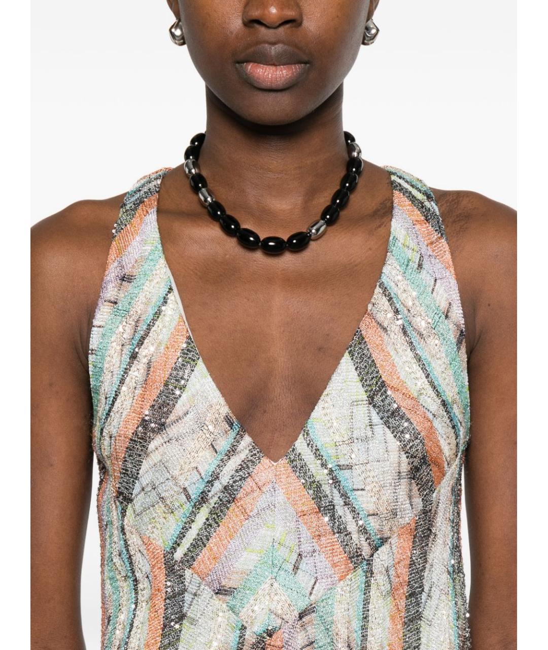 MISSONI Мульти вискозное повседневное платье, фото 4