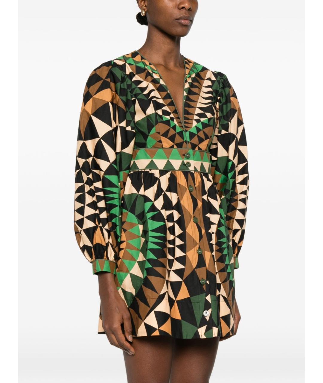 FARM RIO Мульти хлопковое платье, фото 2