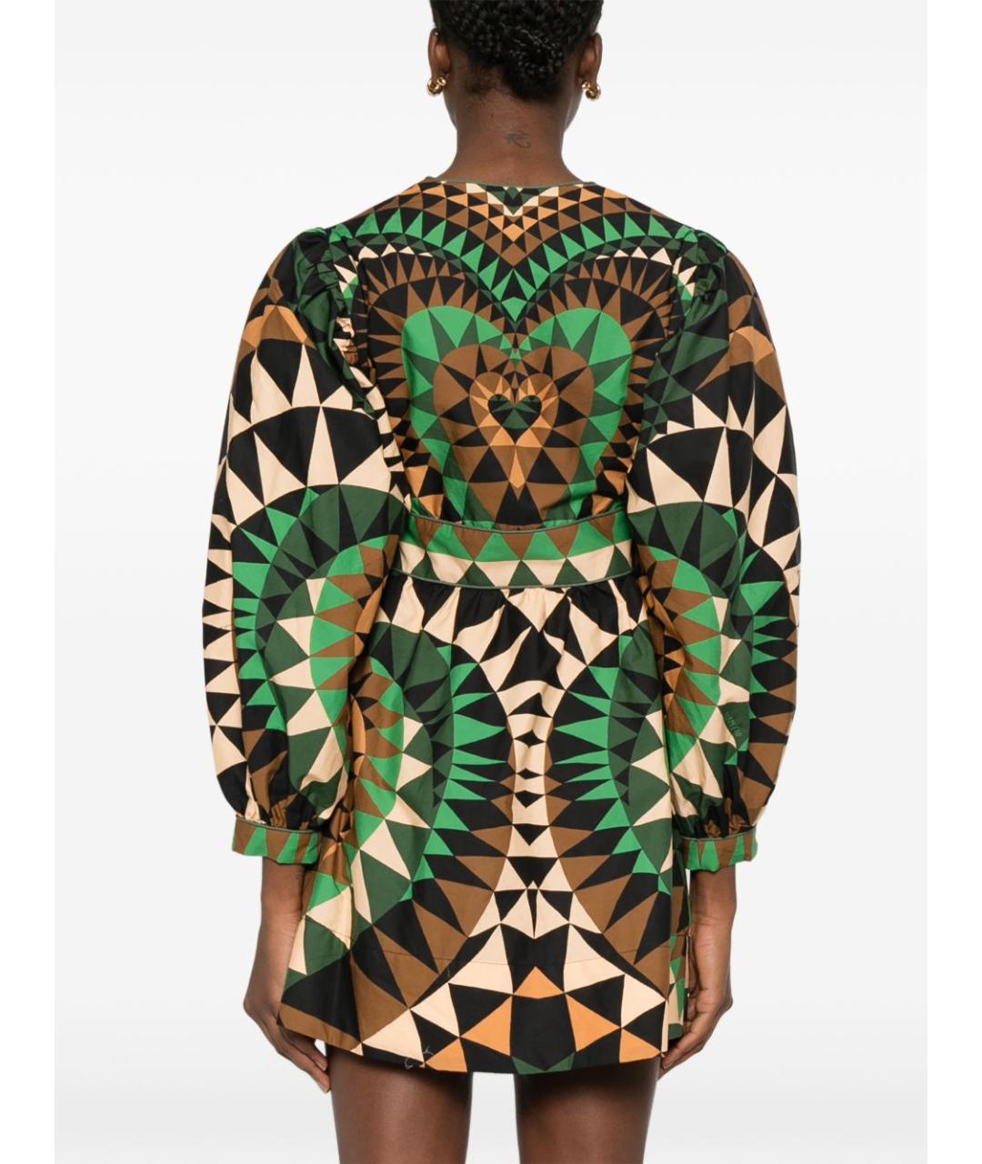 FARM RIO Мульти хлопковое платье, фото 5