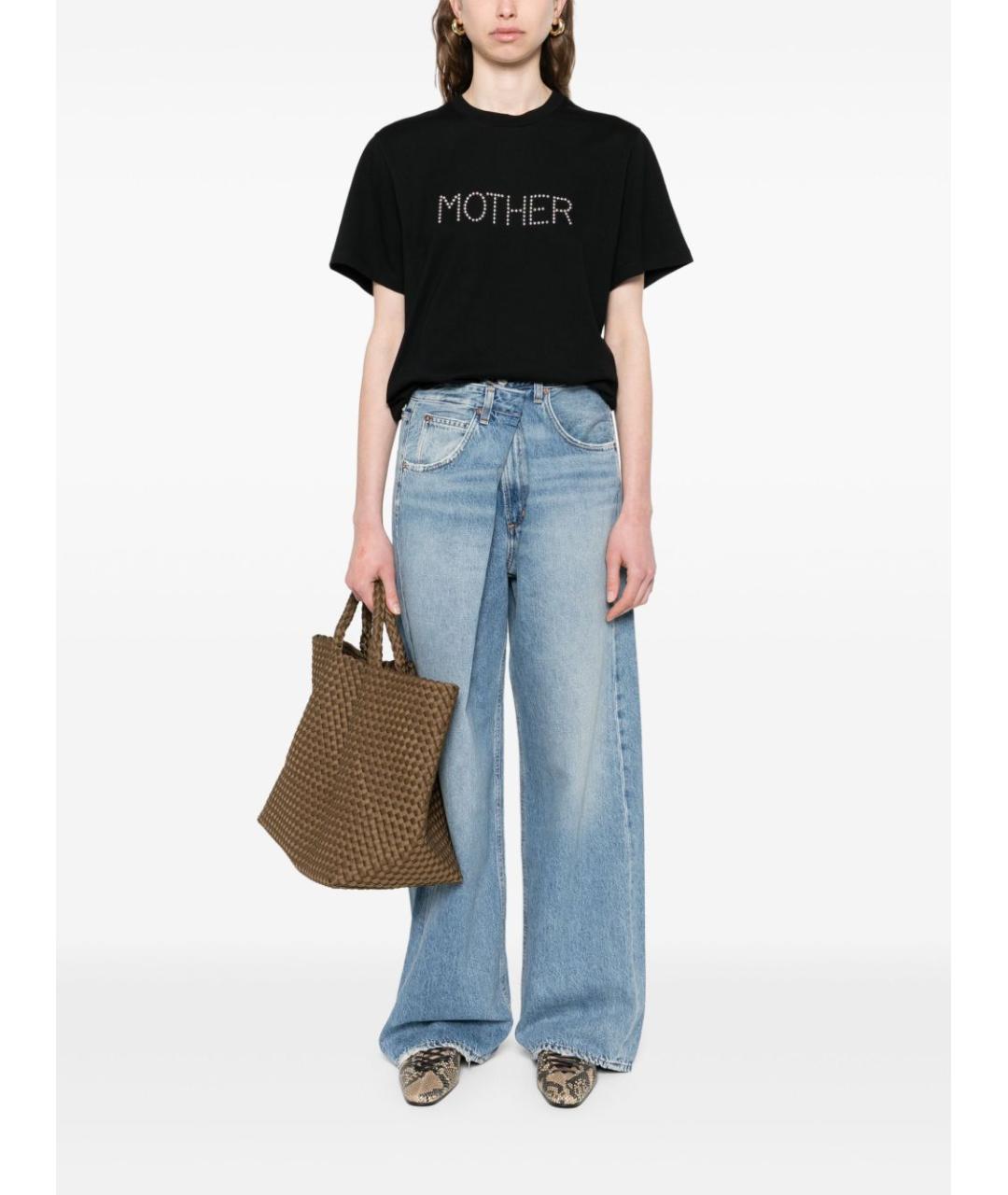 AGOLDE Синие хлопковые прямые джинсы, фото 3