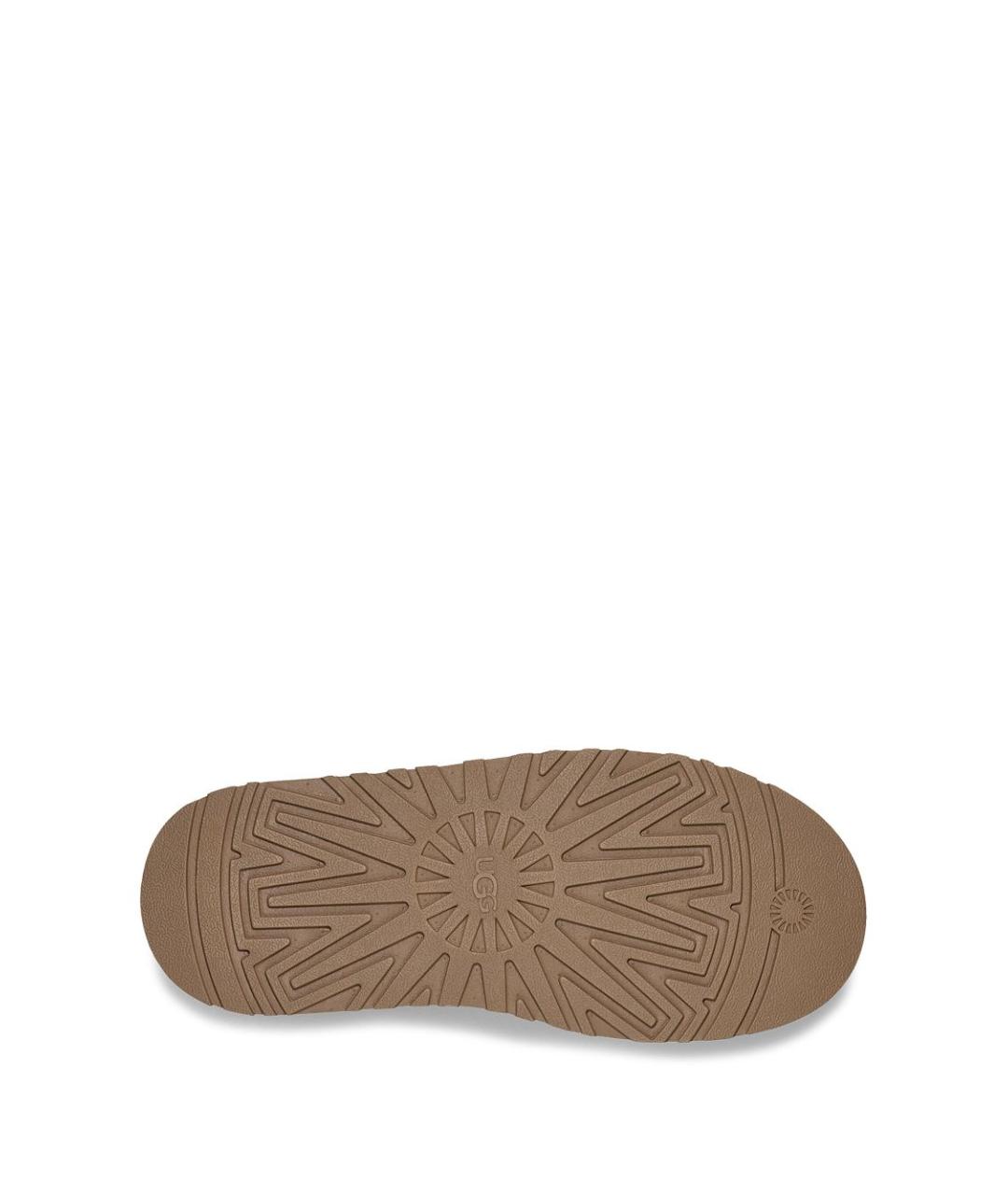 UGG AUSTRALIA Коричневые нубуковые ботинки, фото 5