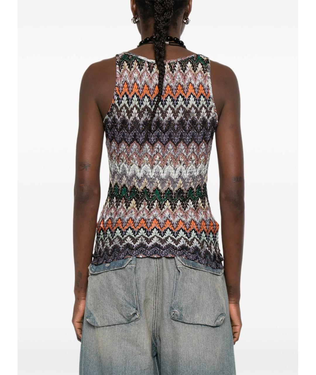 MISSONI Мульти вискозная майка, фото 5
