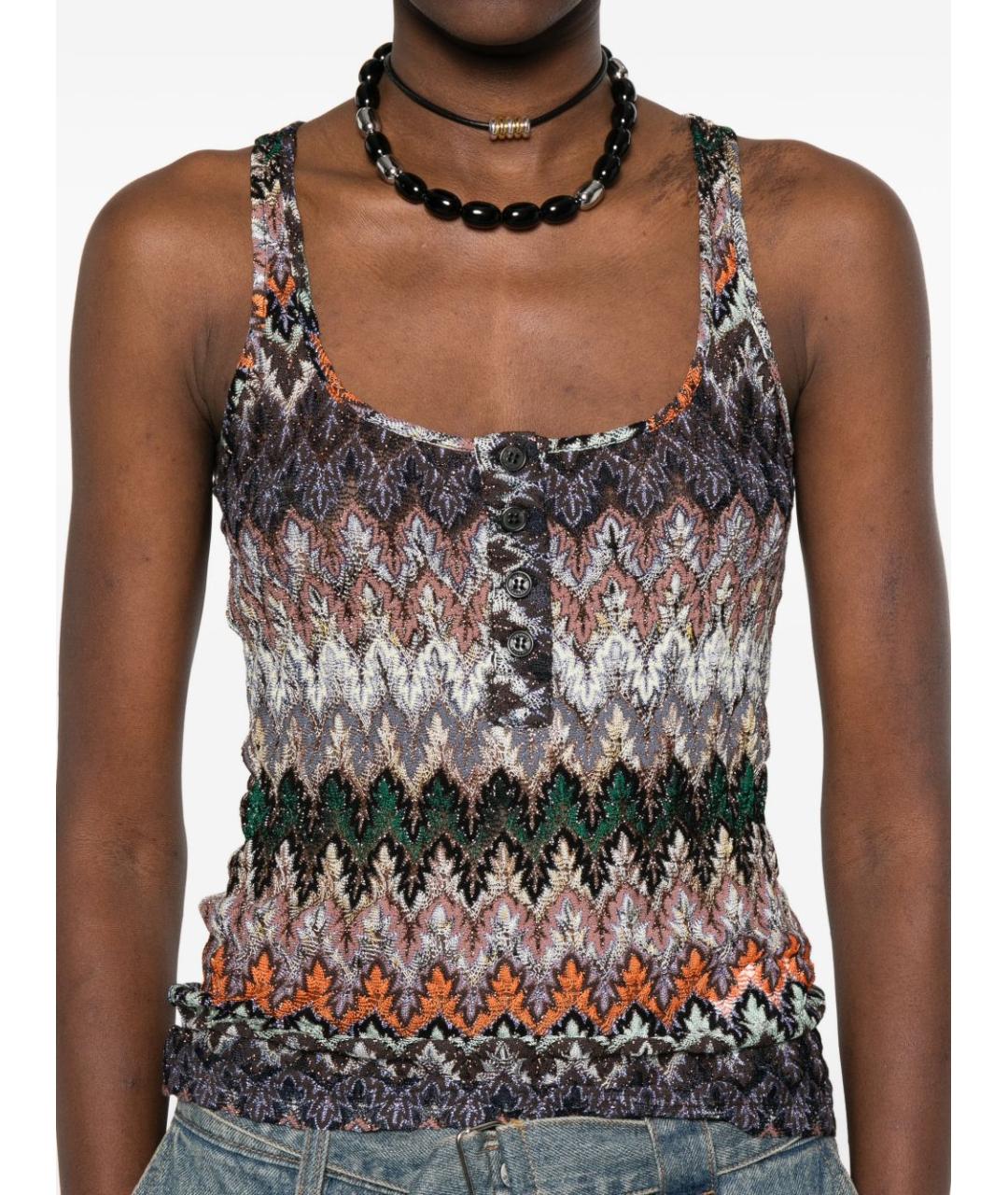 MISSONI Мульти вискозная майка, фото 2