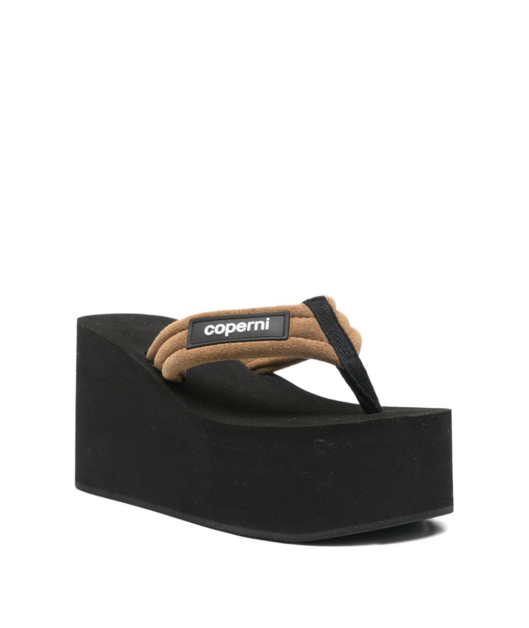 COPERNI Черные сандалии, фото 4