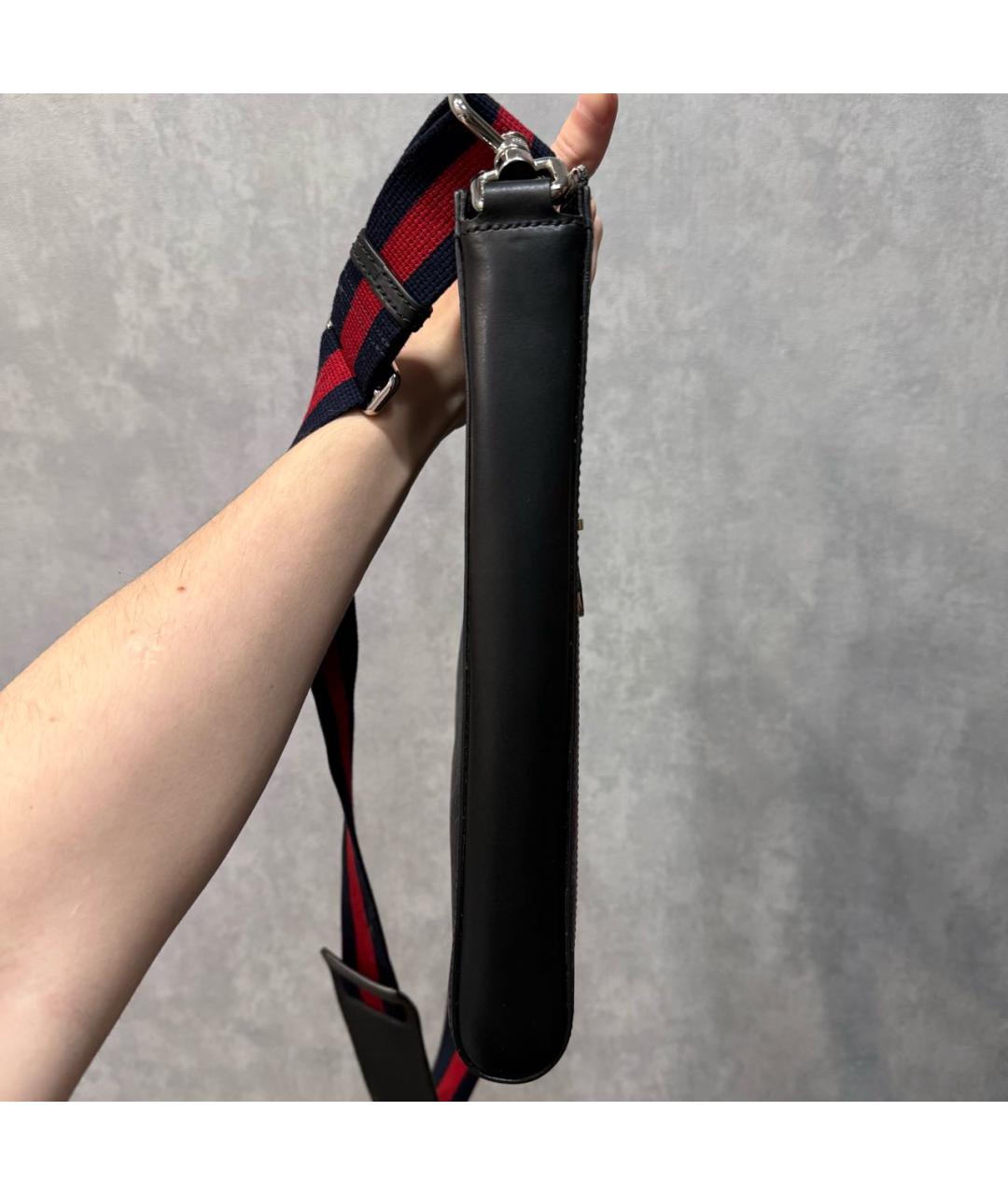 GUCCI Черная сумка на плечо, фото 6