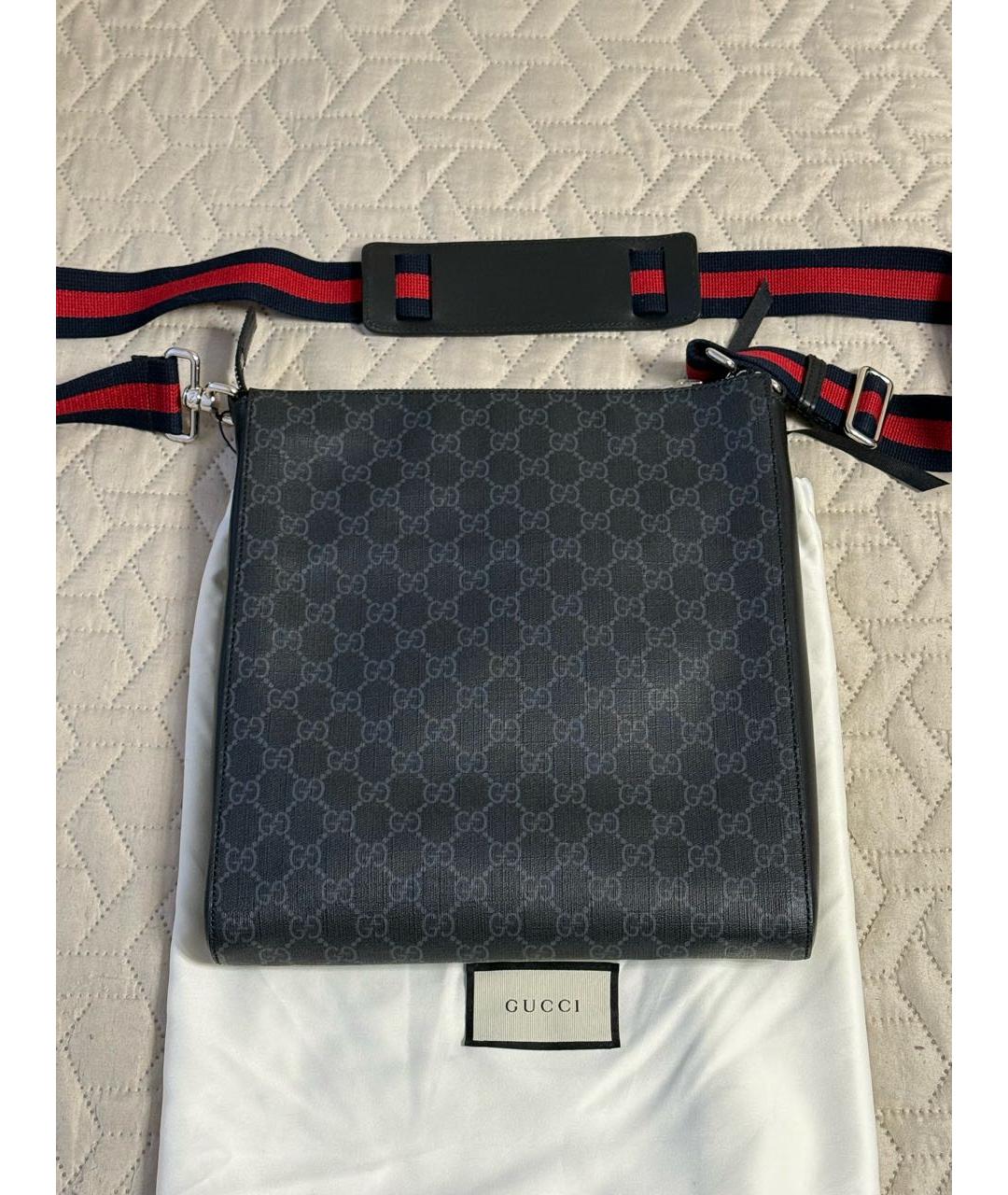 GUCCI Черная сумка на плечо, фото 3