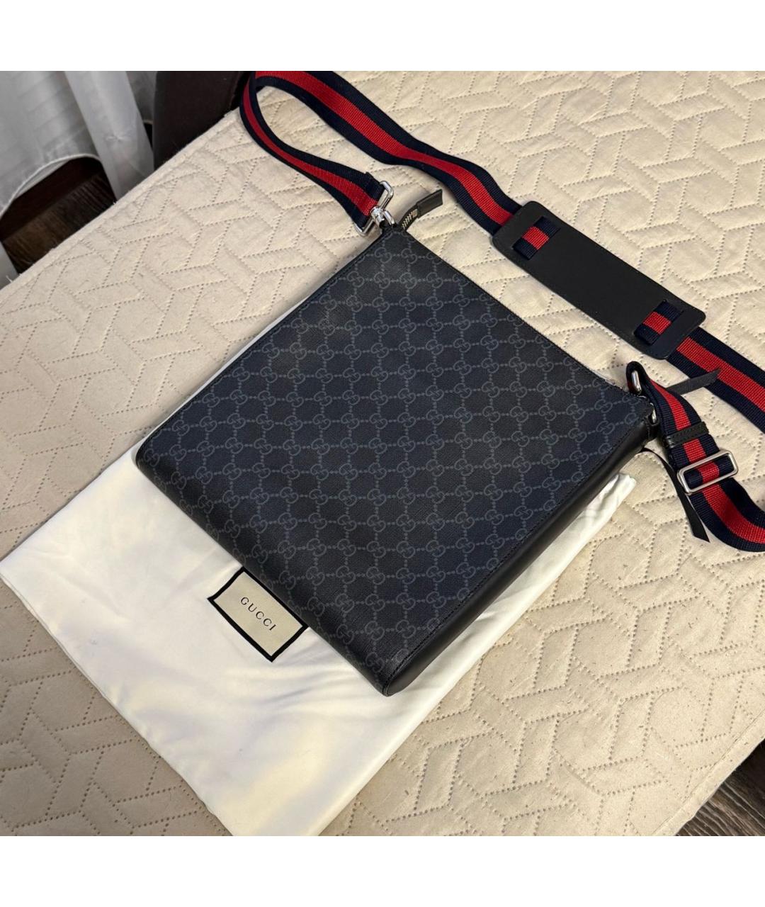 GUCCI Черная сумка на плечо, фото 4