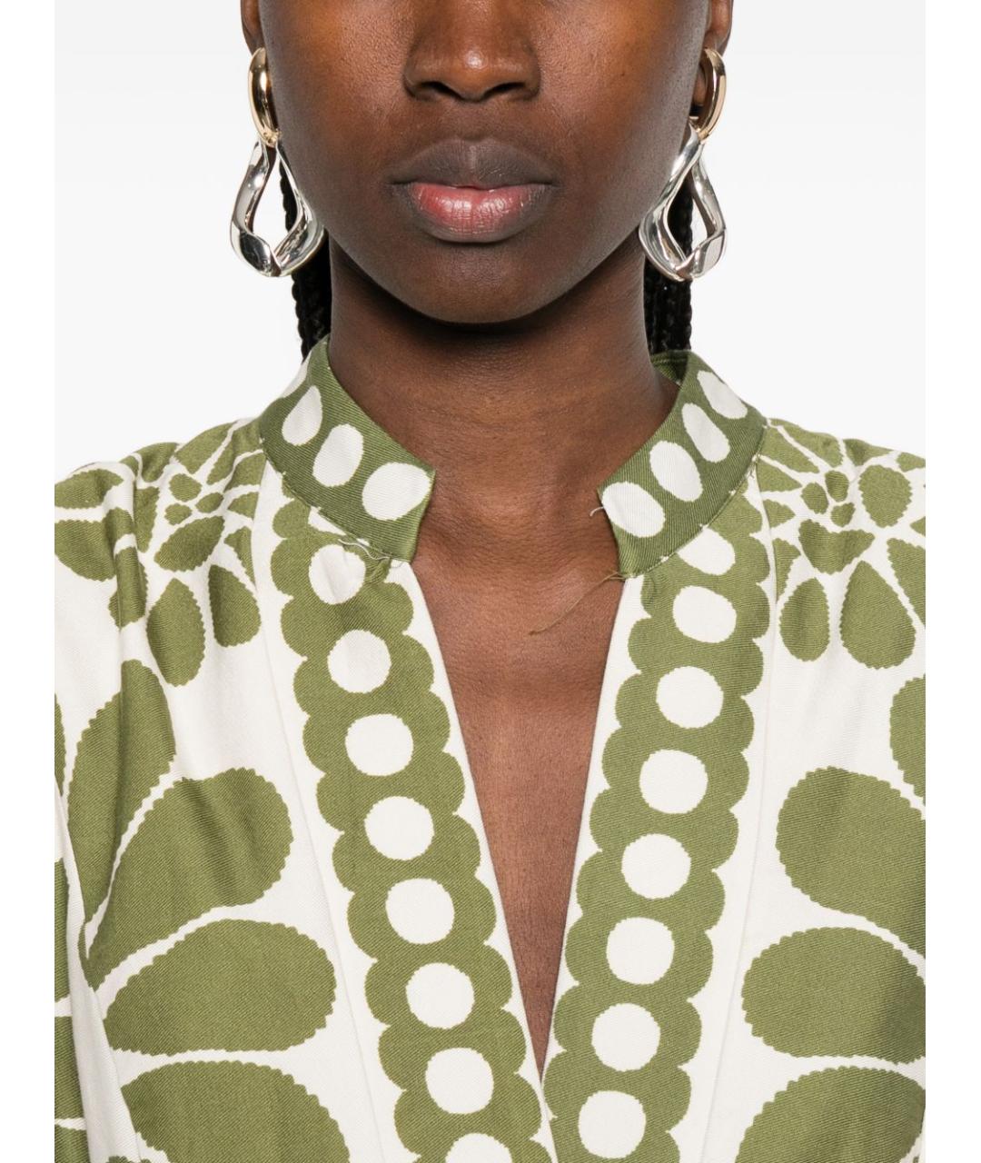 FARM RIO Зеленые платье, фото 4