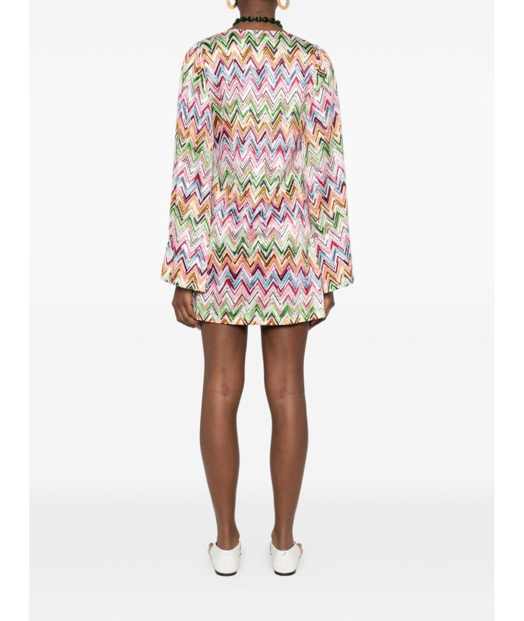 MISSONI Мульти вискозное платье, фото 4