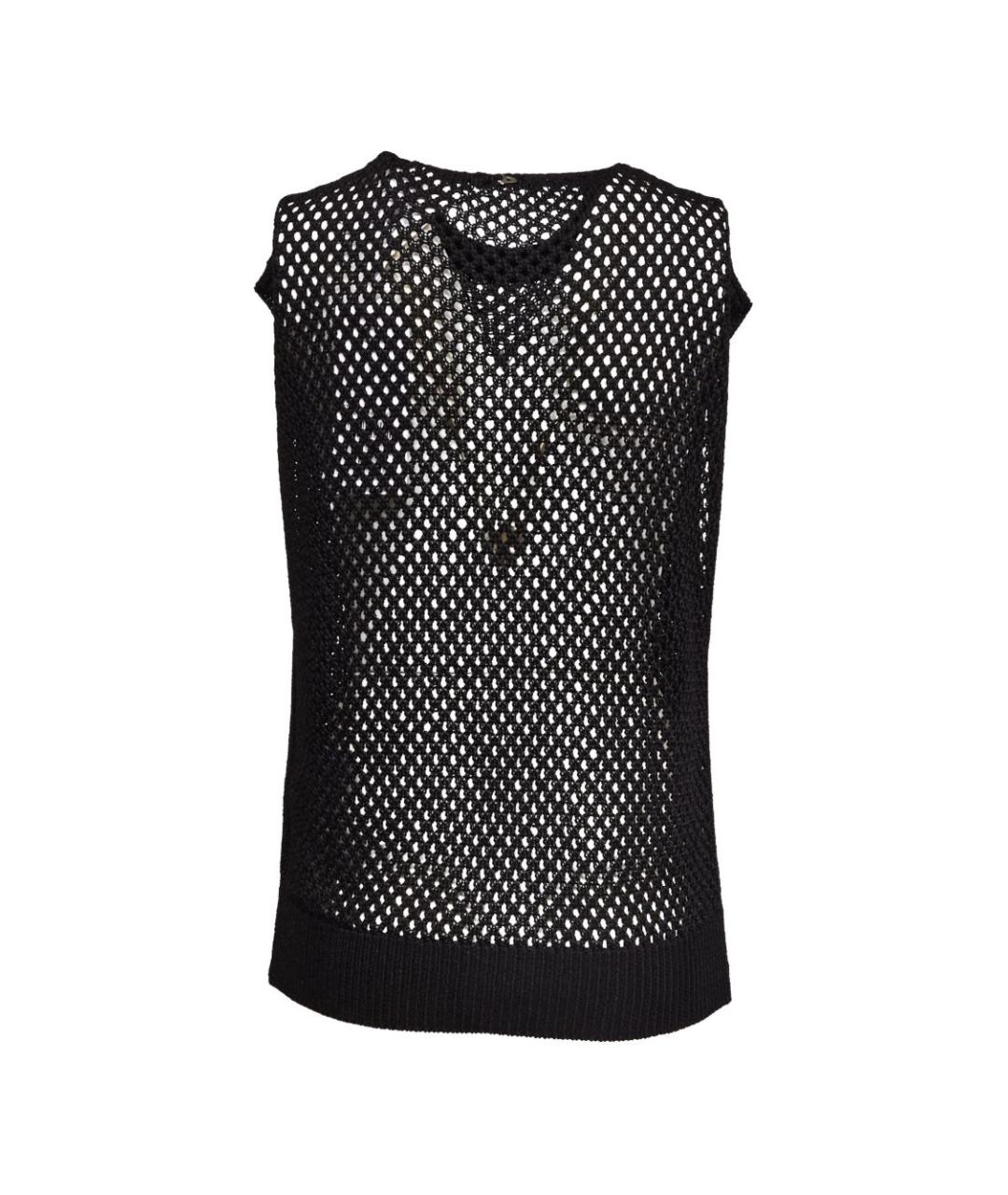 DONDUP Черная вискозная жилетка, фото 3