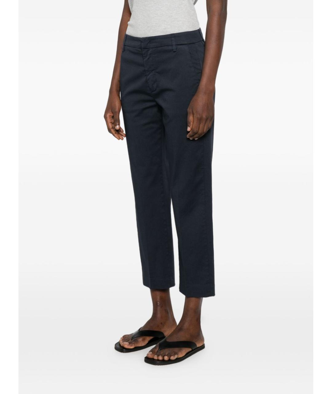 DONDUP Синие хлопковые прямые джинсы, фото 3