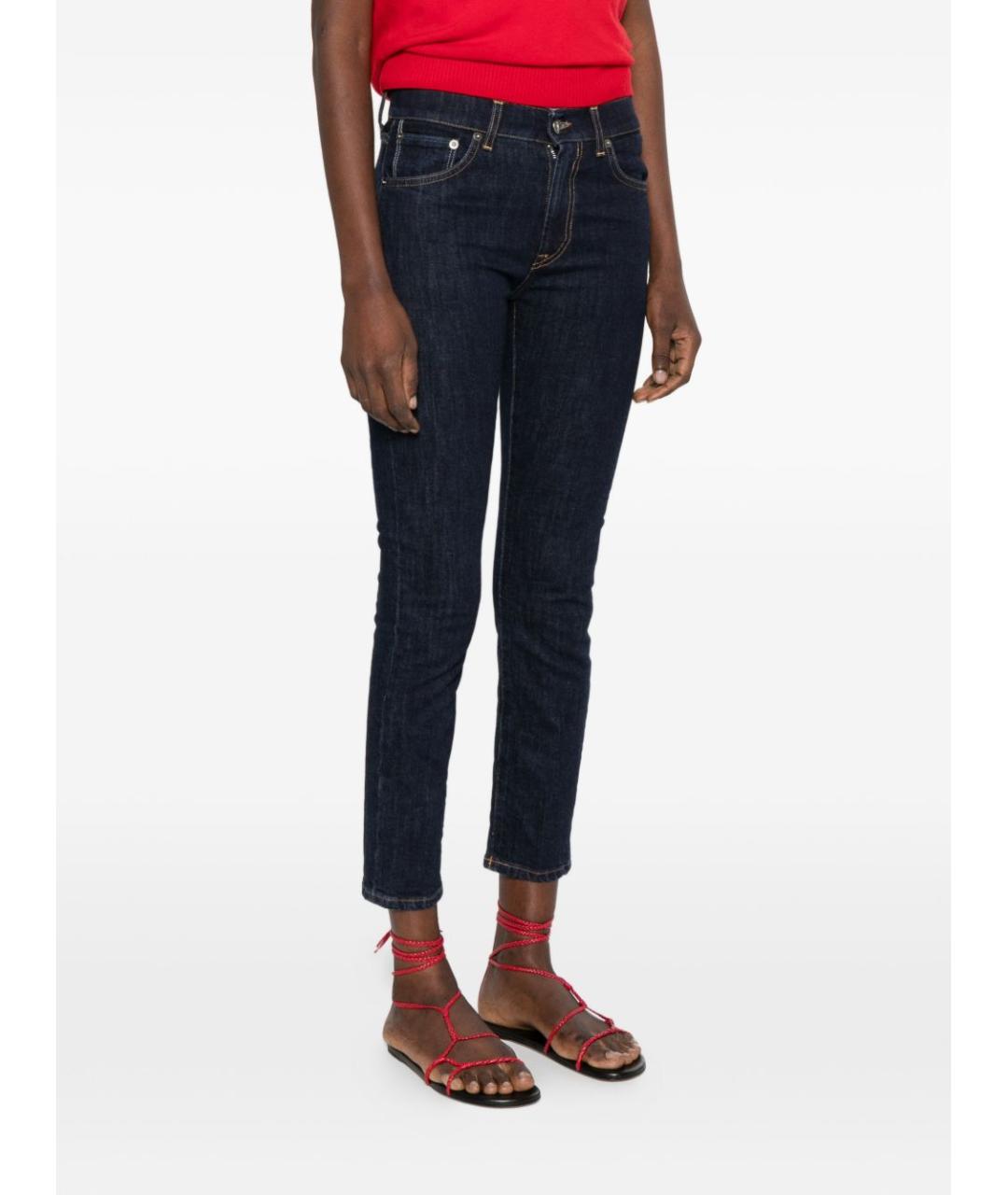 DONDUP Синие хлопковые джинсы слим, фото 2