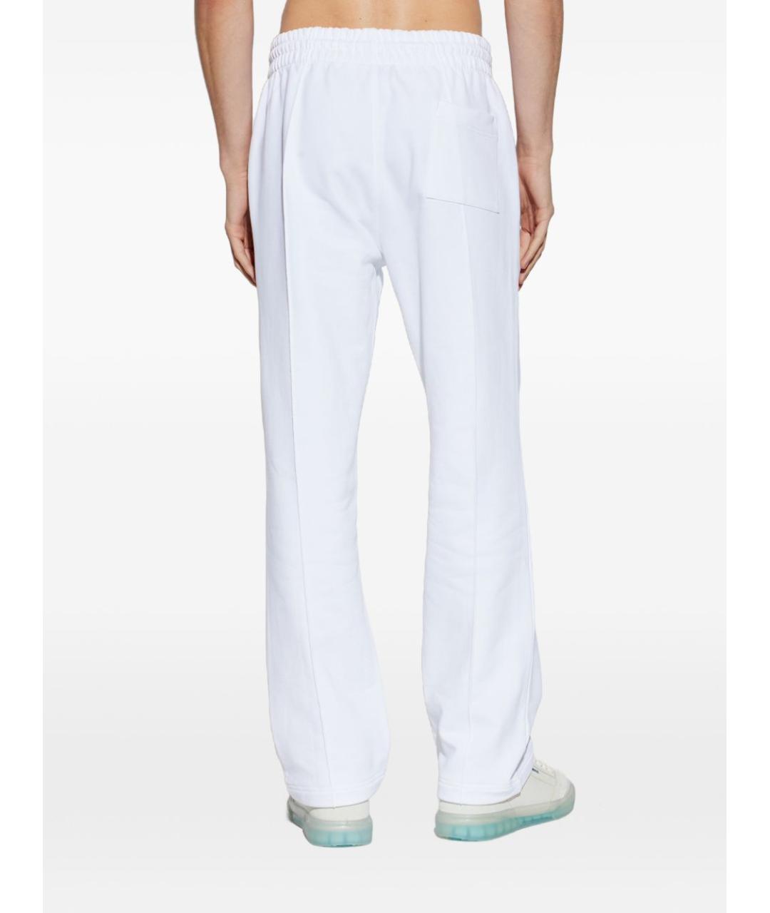 CASABLANCA Белые хлопковые повседневные брюки, фото 4