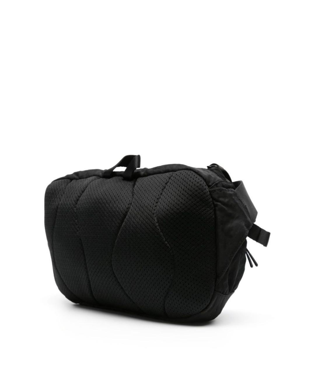 CP COMPANY Черная синтетическая поясная сумка, фото 3