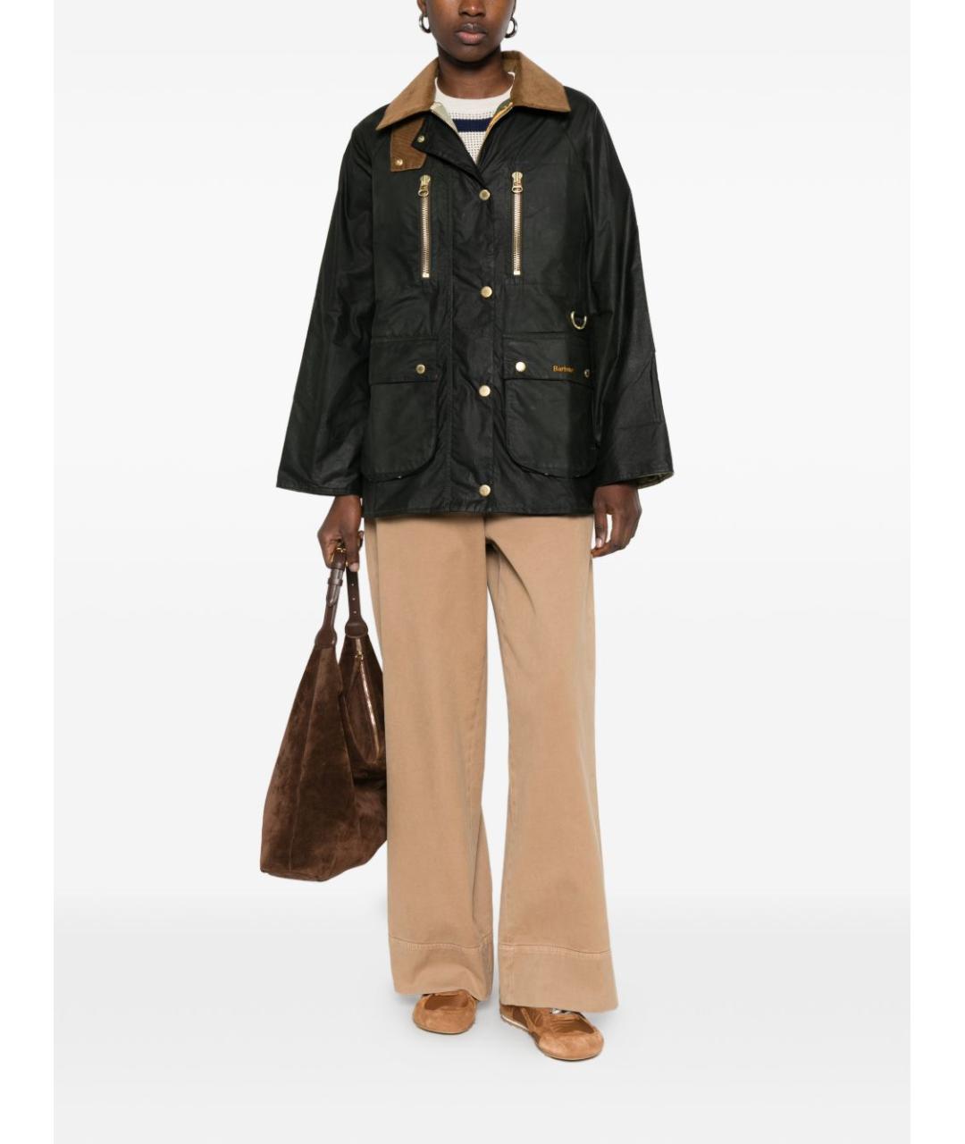 BARBOUR Зеленая куртка, фото 5