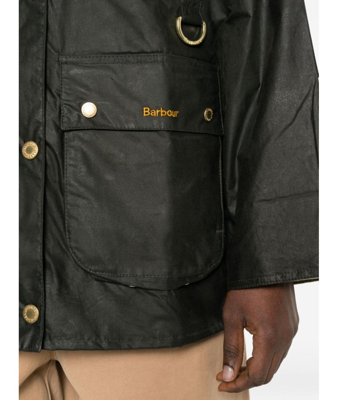 BARBOUR Зеленая куртка, фото 2