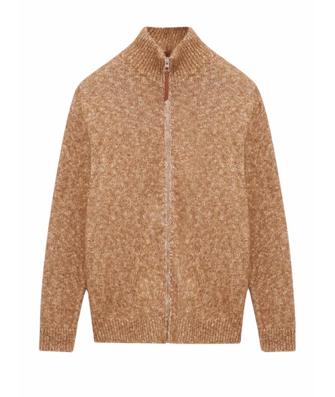 LOEWE Бежевый хлопковый джемпер / свитер, фото 1