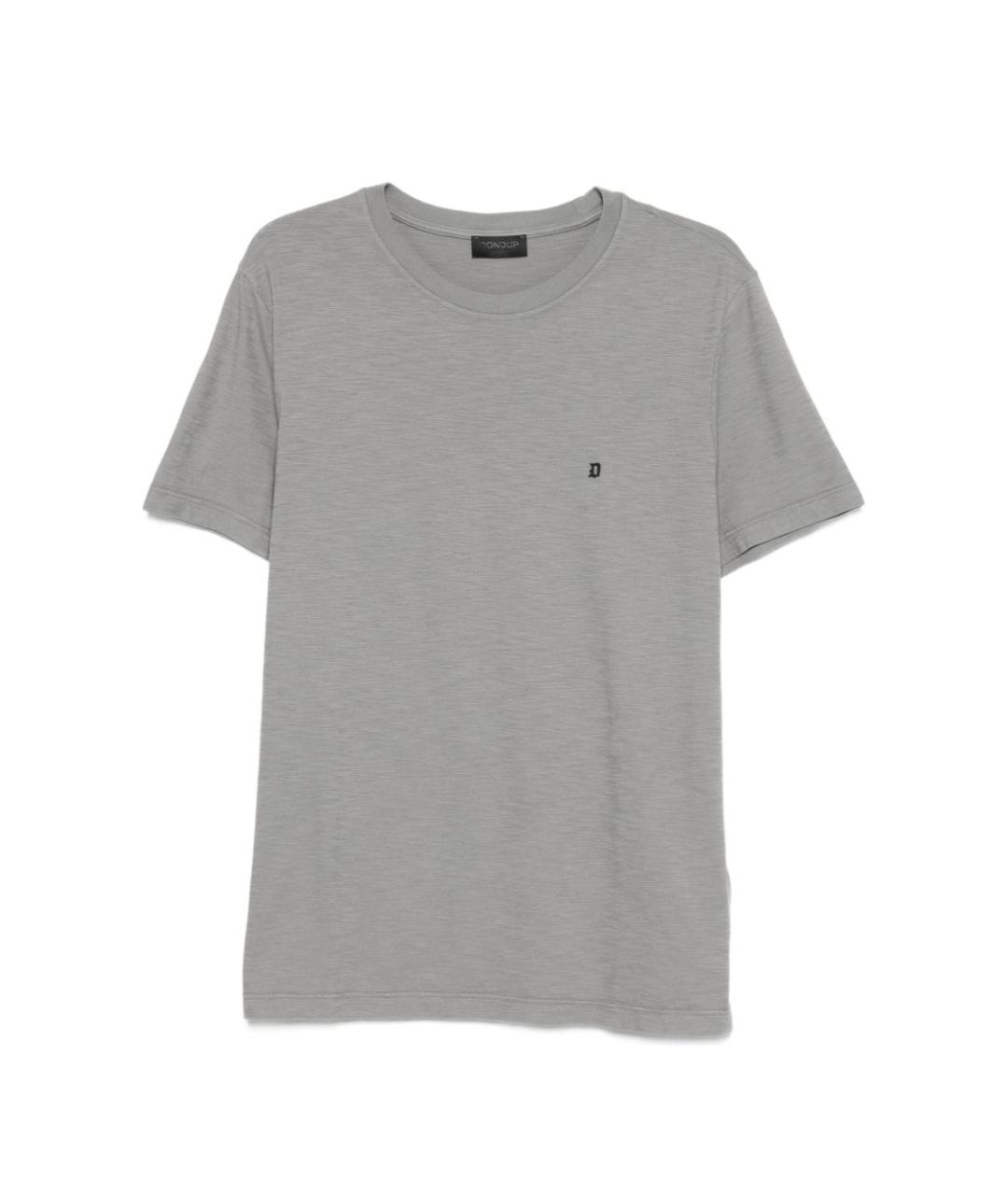 DONDUP Серая хлопковая футболка, фото 1