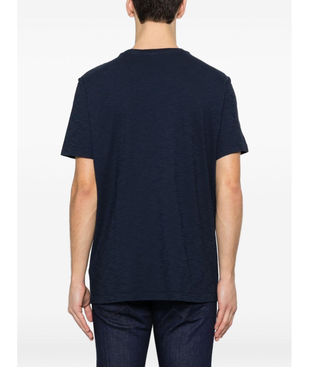 DONDUP Синяя хлопковая футболка, фото 3