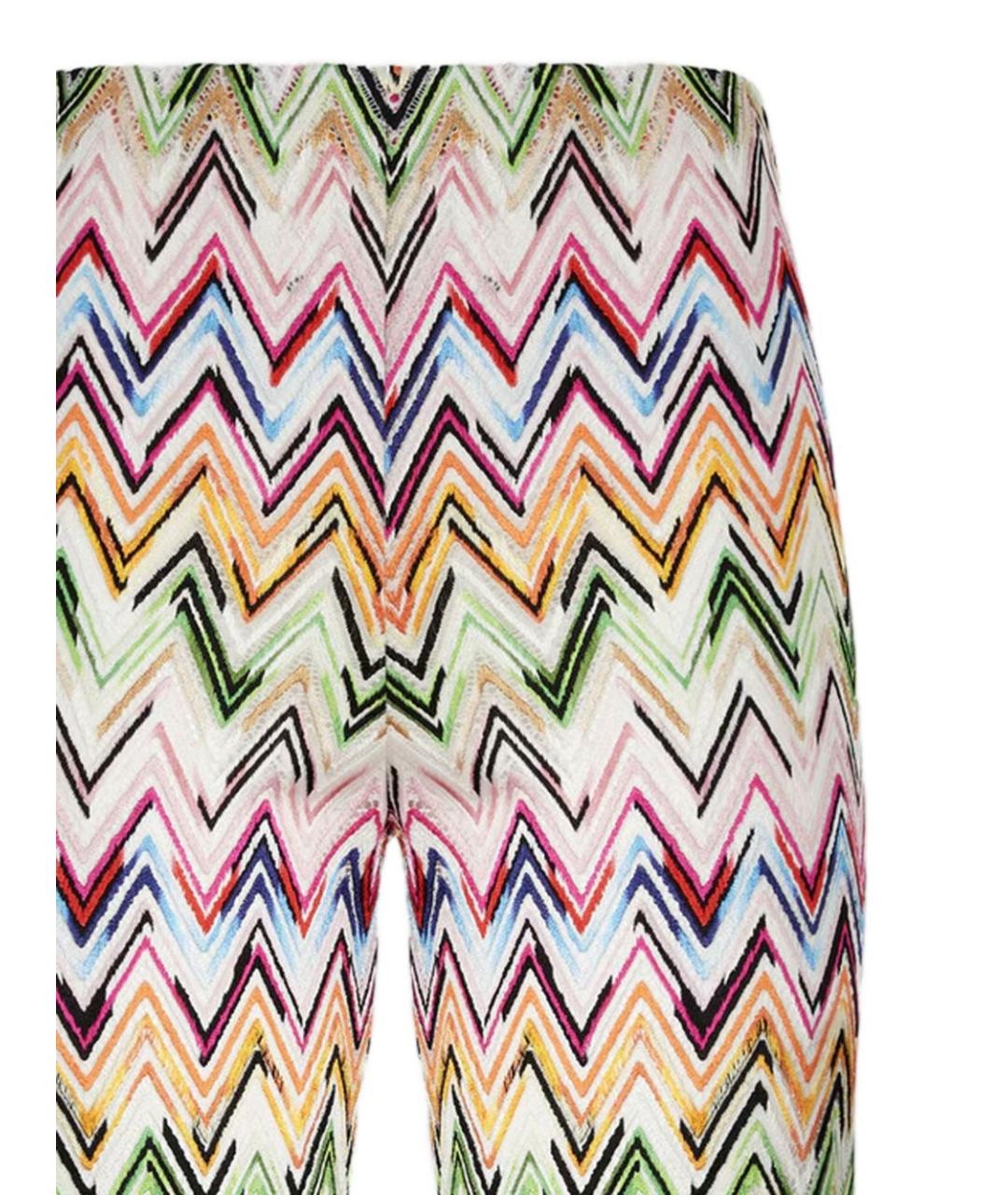 MISSONI Мульти вискозные прямые брюки, фото 2
