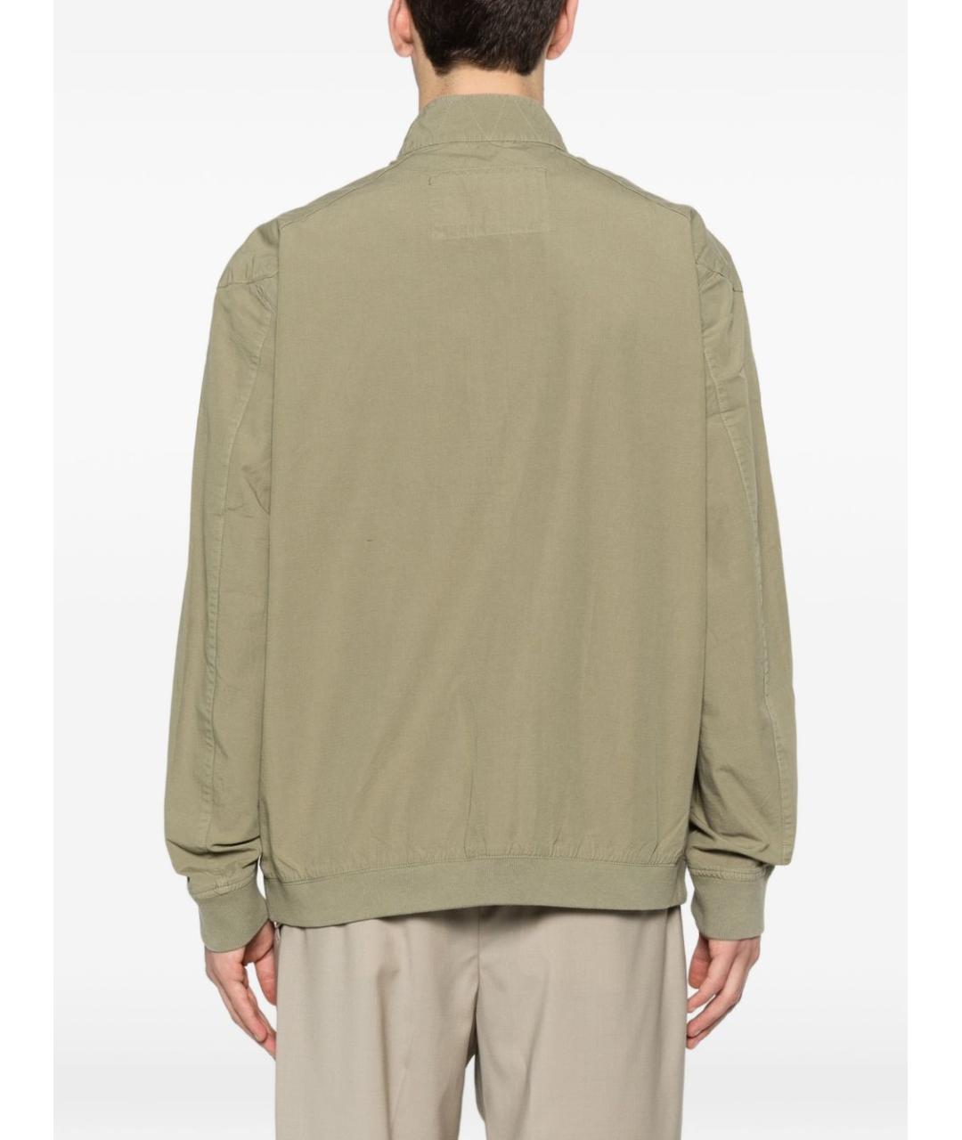 BARBOUR Зеленая хлопковая куртка, фото 5