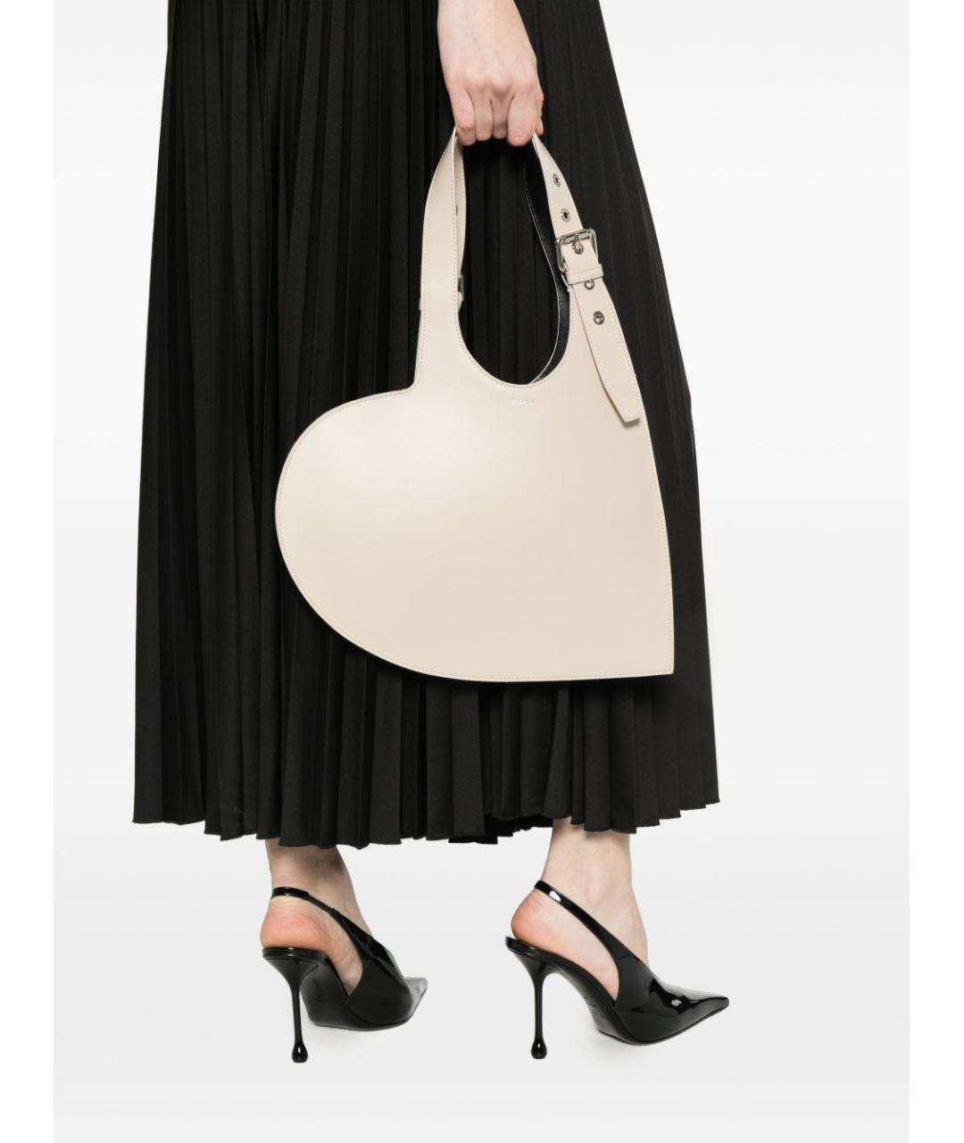 COPERNI Бежевая кожаная сумка тоут, фото 3