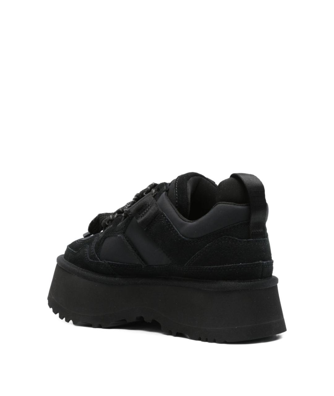 UGG AUSTRALIA Черные нубуковые кроссовки, фото 3