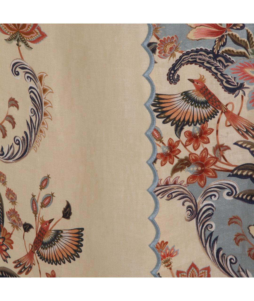 FARM RIO Мульти льняная юбка миди, фото 4