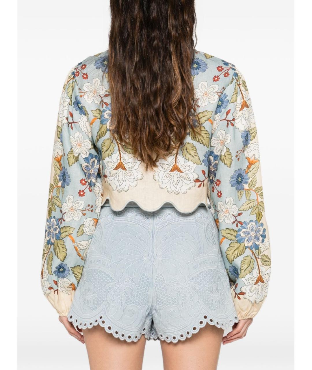 FARM RIO Мульти льняная блузы, фото 2