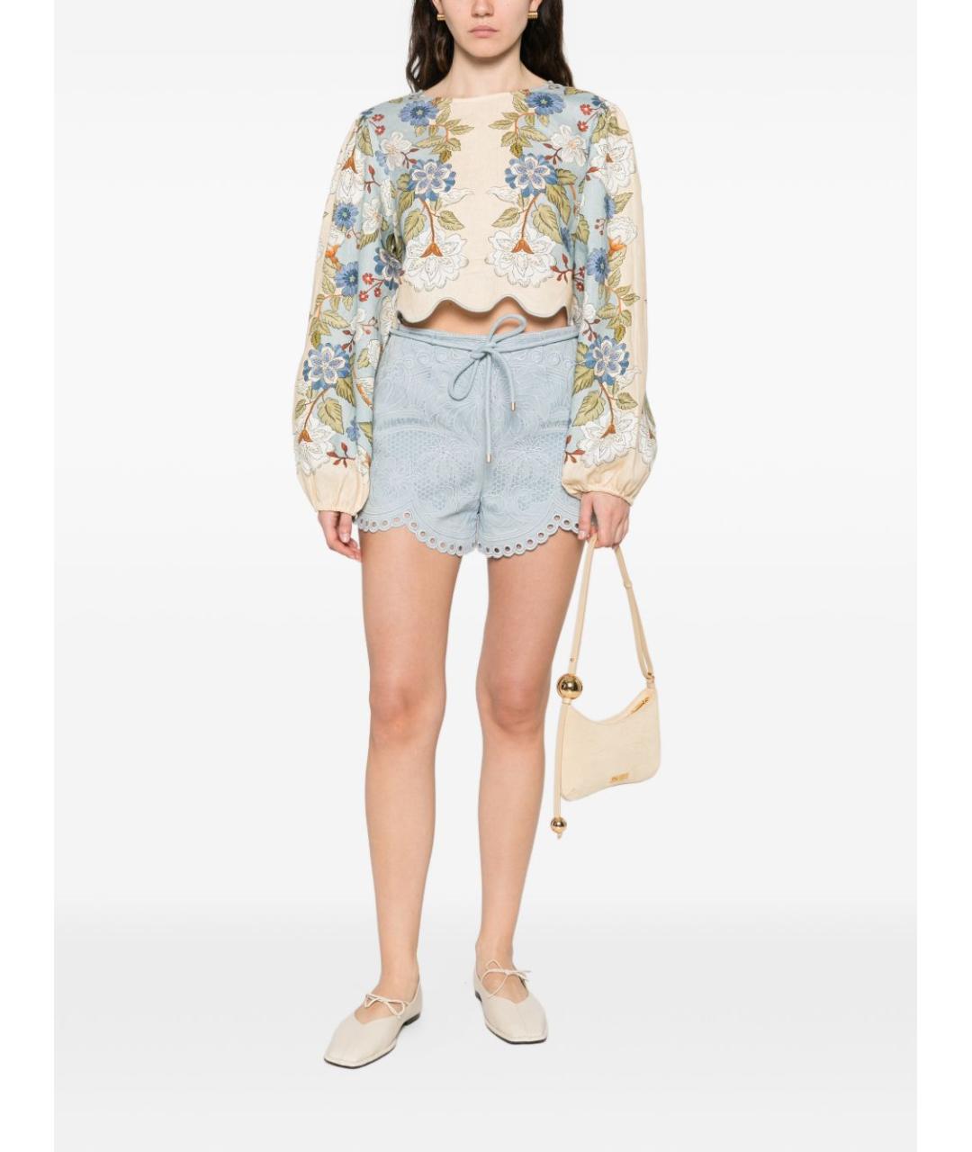 FARM RIO Мульти льняная блузы, фото 4