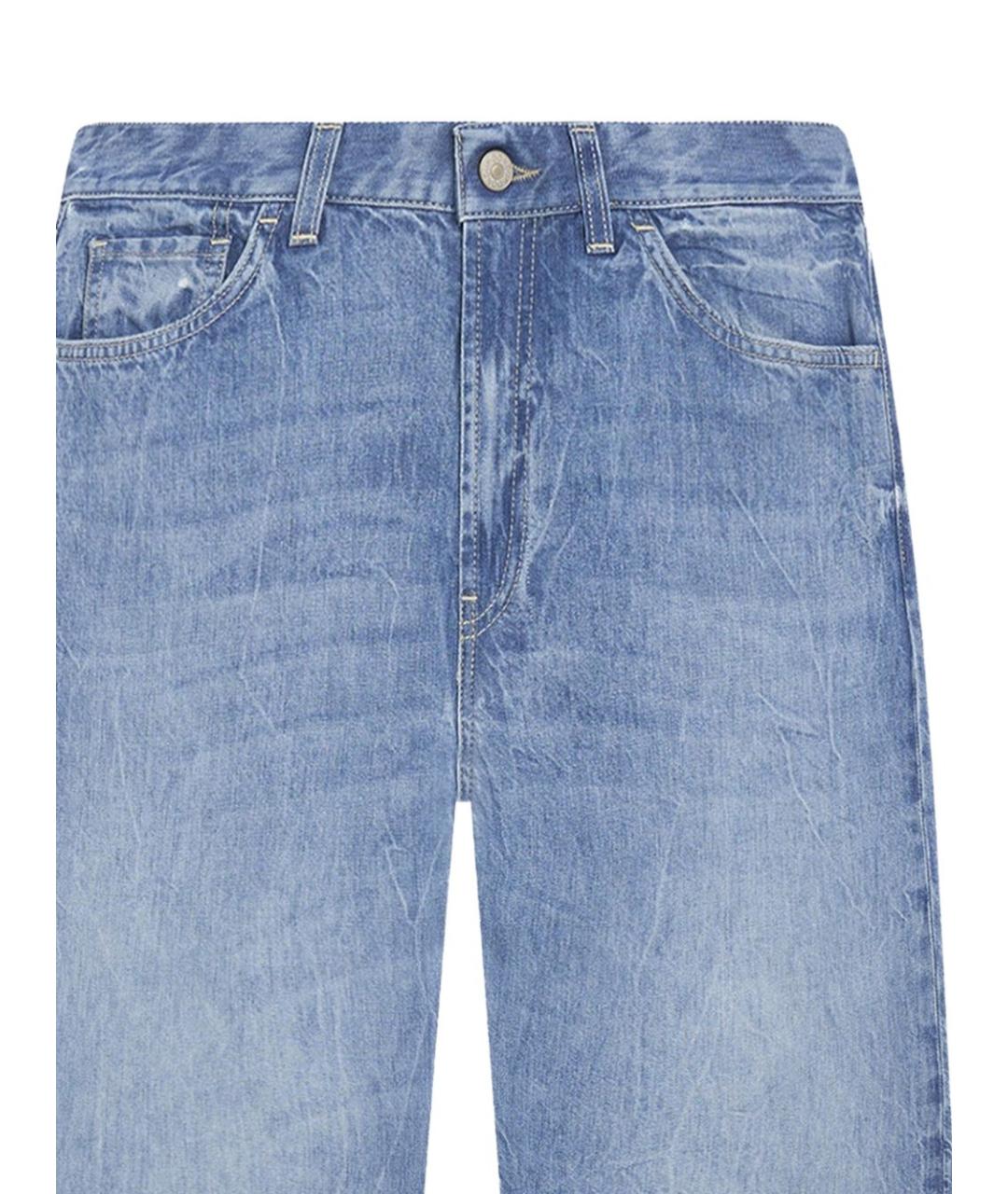 DONDUP Голубые прямые джинсы, фото 2