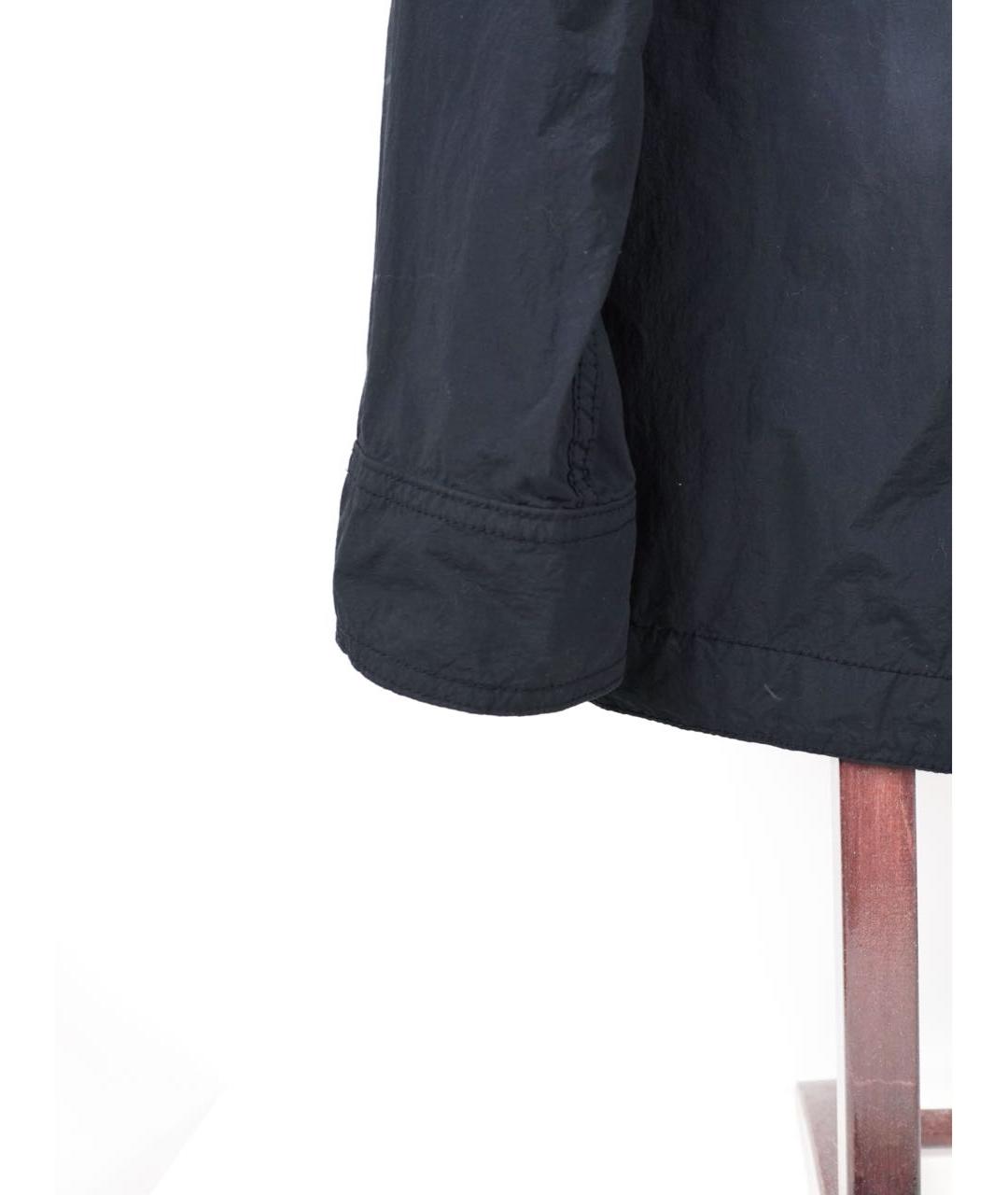 STONE ISLAND Темно-синяя кэжуал рубашка, фото 4