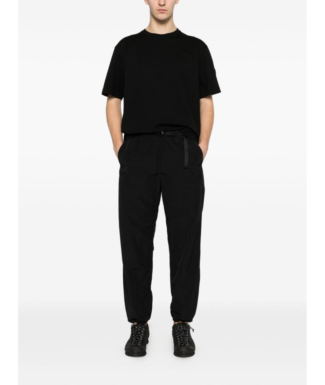 CANADA GOOSE Черная хлопковая футболка, фото 4