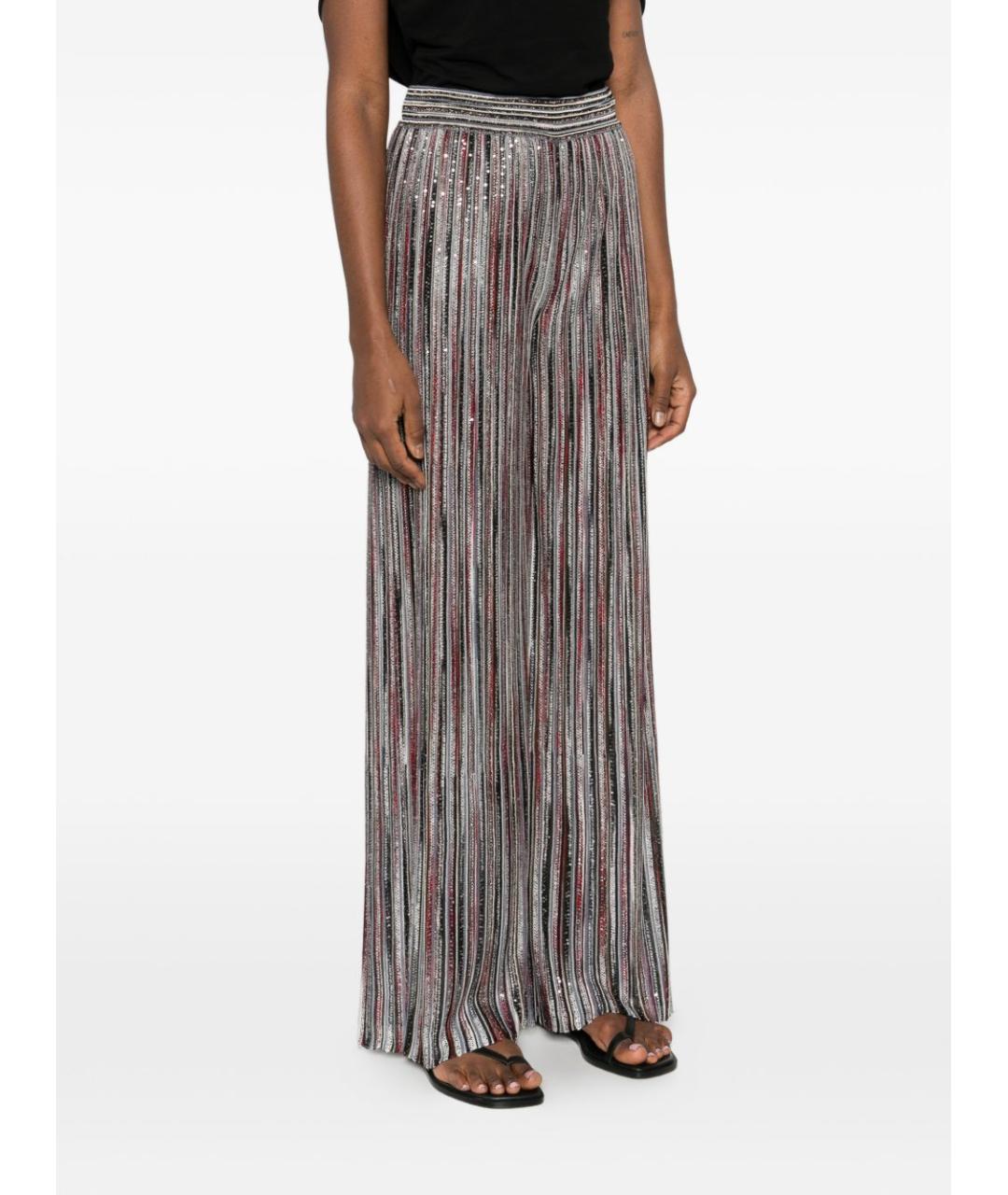MISSONI Мульти вискозные брюки широкие, фото 3