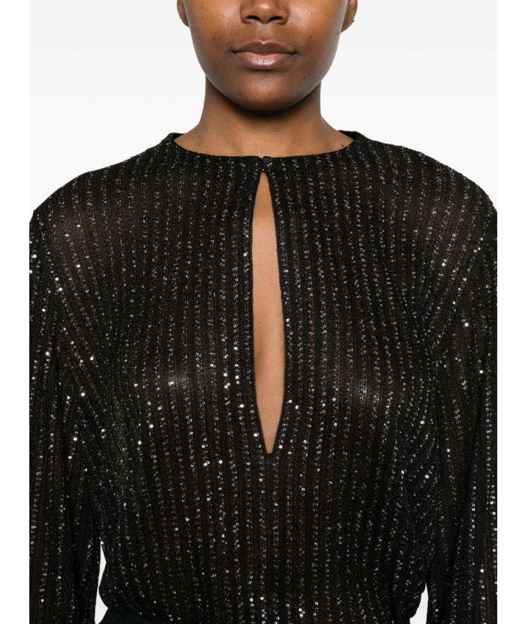MISSONI Черная вискозная блузы, фото 3