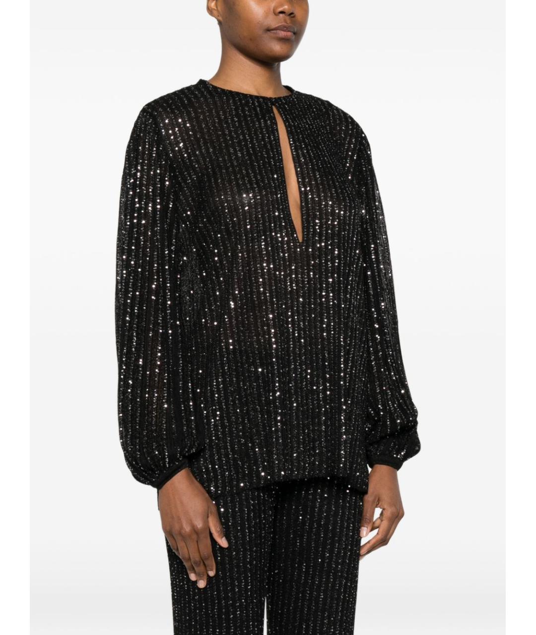 MISSONI Черная вискозная блузы, фото 5