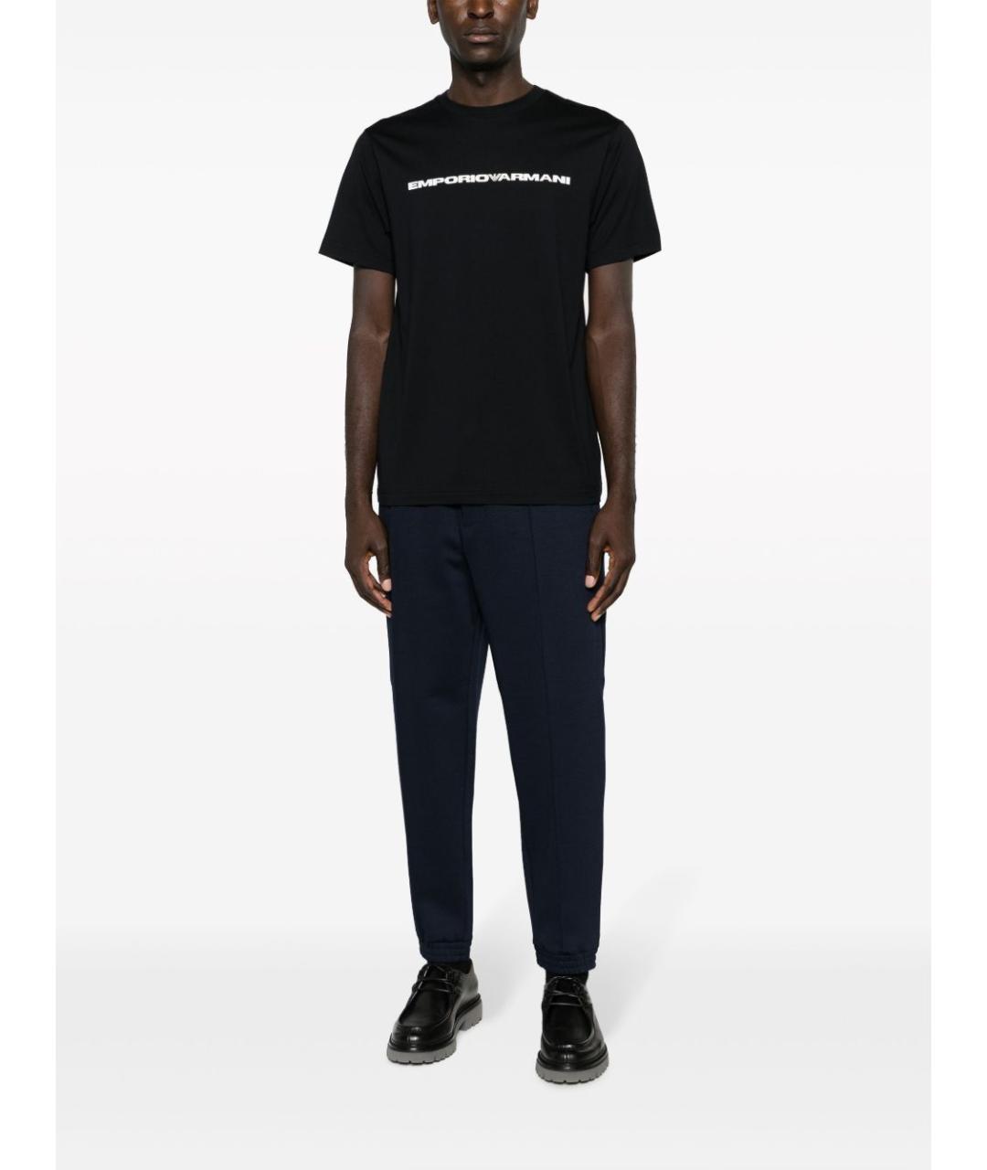 EMPORIO ARMANI Мульти хлопковая футболка, фото 3